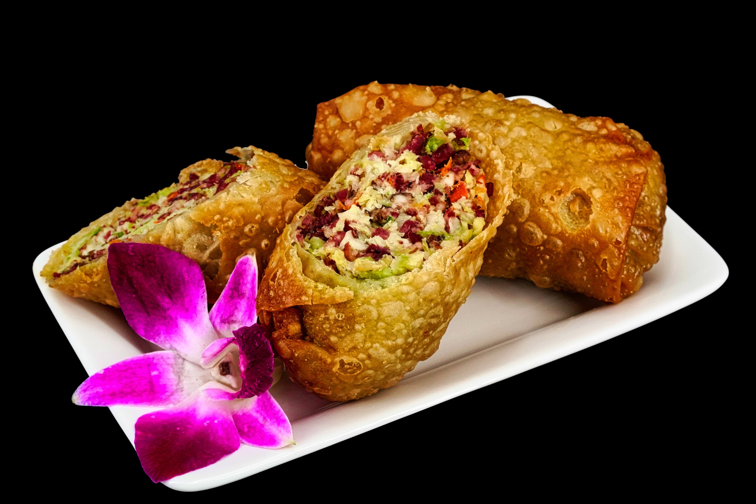 Large Pastrami Egg Roll Lieder's Glatt Kosher Deli Takeout LA